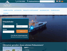 Tablet Screenshot of hwyachtcharter.de